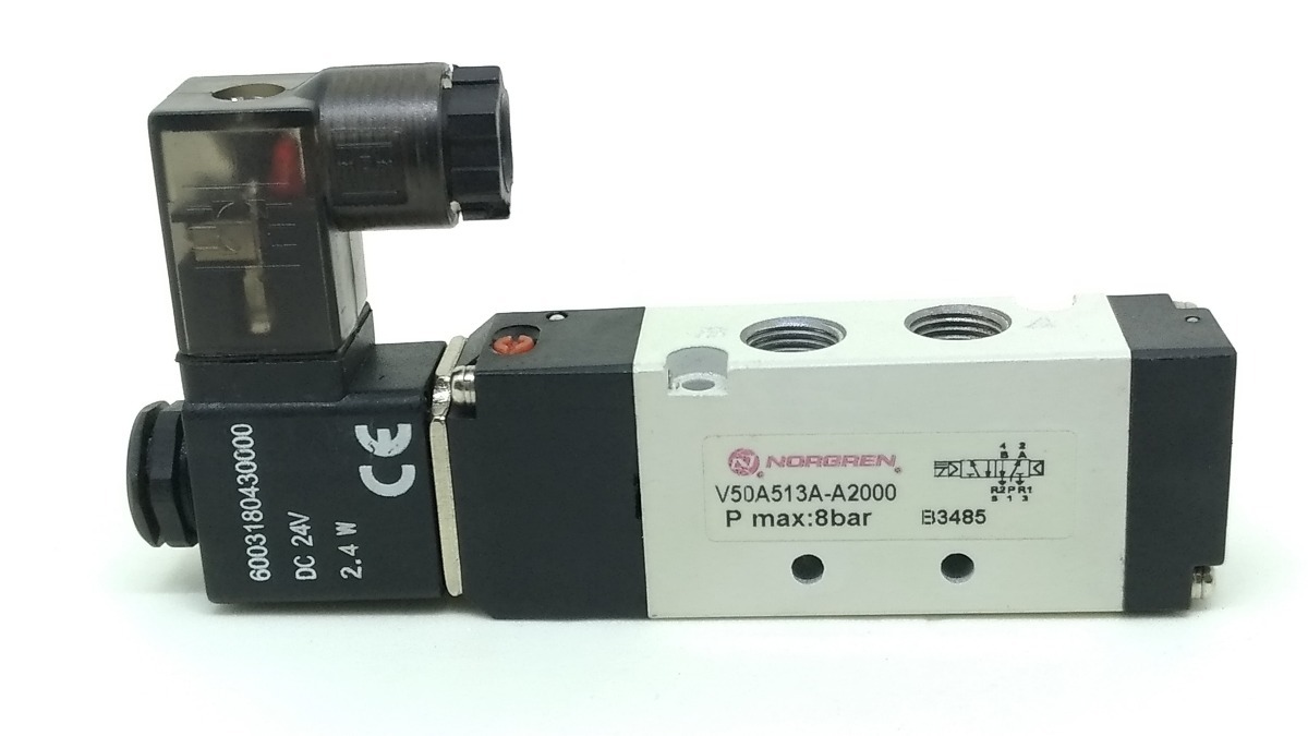12.110.05 - 5/2 SOLENOID VALF