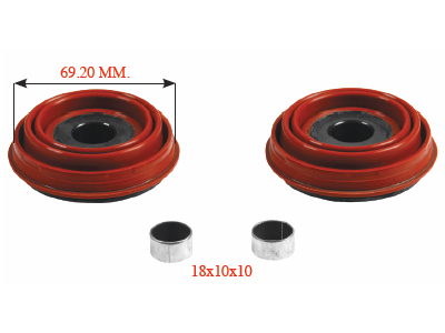 ATN-150102 - TOZ LASTİK TAKIMI