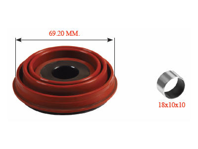 ATN-150104 - TOZ LASTİK TAKIMI