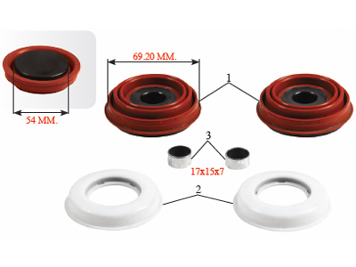 ATN-150113 - TOZ LASTİK TAKIMI