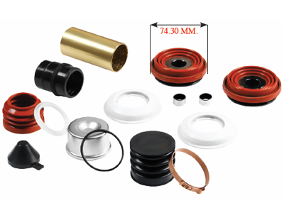 ATN-152102 - TOZ LASTİK VE PERNO TAKIMI / PIN SET