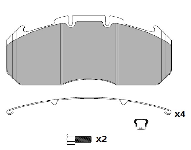 ATN-131 - DİSK FREN BALATA SETİ