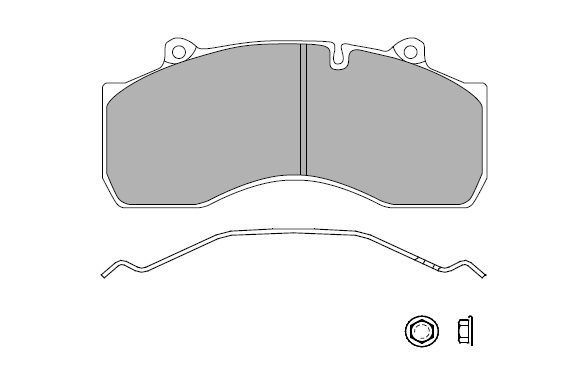 ATN-143 - DİSK FREN BALATA SETİ