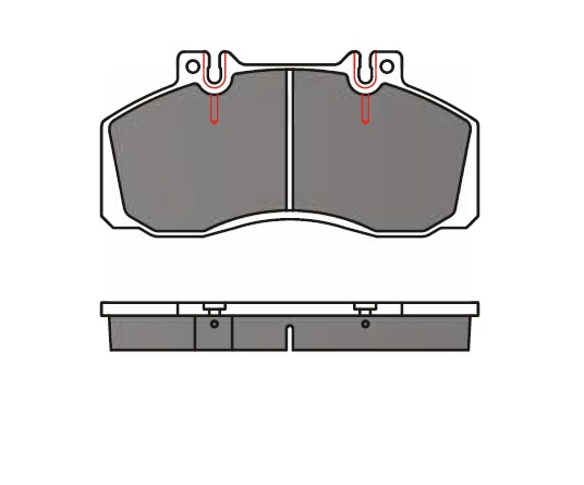 ATN-835 - DİSK FREN BALATA SETİ