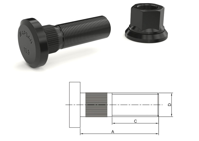 DF-10129  - DAF DİSK ÖN BİJON