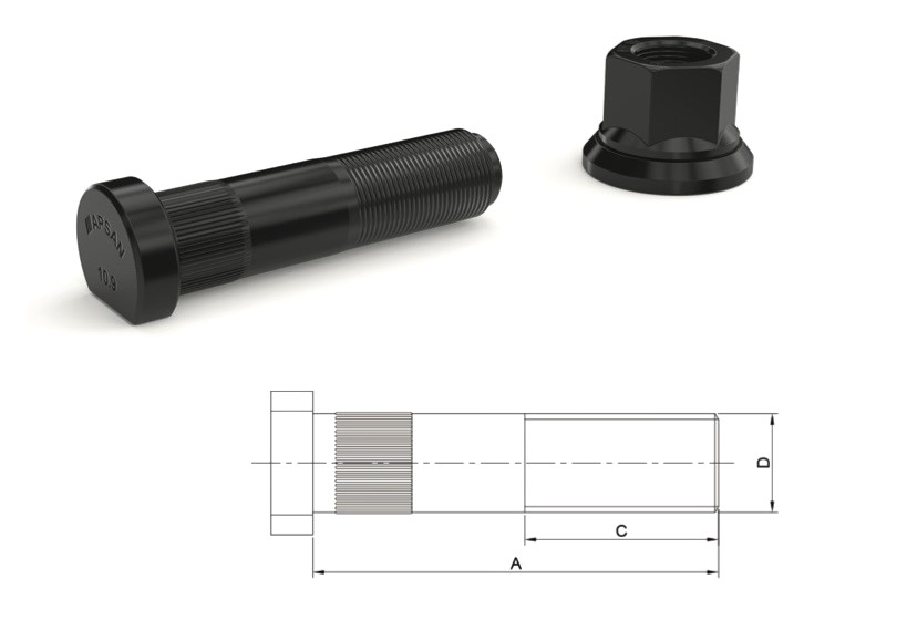 DRS-30147 - PİLOT DORSE DİPTEN FRZ. BİJON 90MM