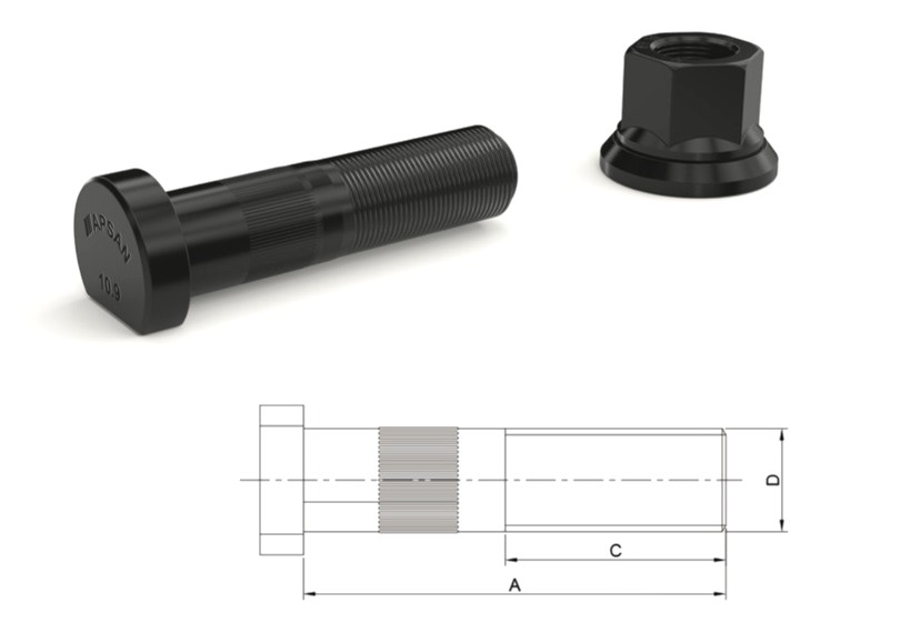 DRS-30151 - SERTEL DİNGİL 90MM ORT. İNCE FRZ.