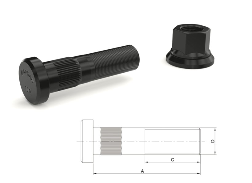 DRS-30170 - R.O.R. DORSE BİJON 85MM