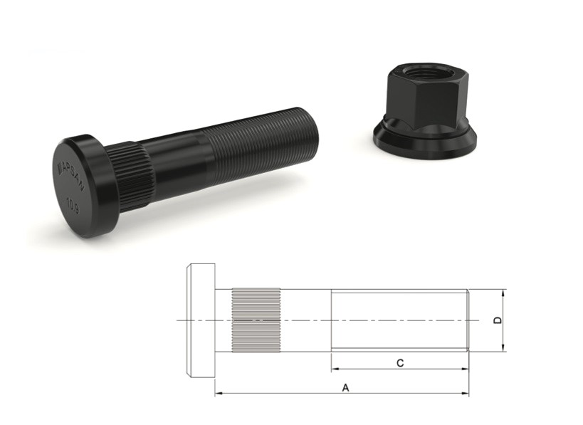 DRS-30171 - R.O.R. DORSE BİJON 80MM