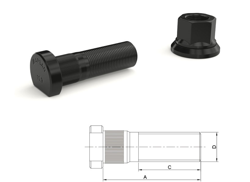 DRS-30202 - R.O.R. DORSE BİJON 73MM
