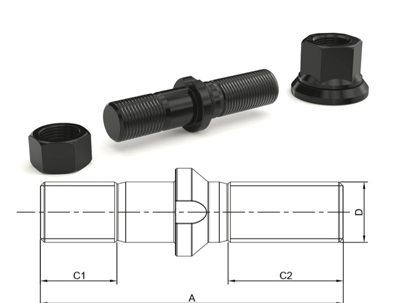 DRS-30222 - BPW DORSE ORJ. TİP 22X1,5