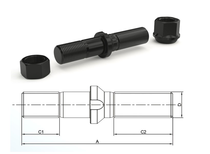 DRS-30223 - BPW DORSE TAKVİYELİ 22X2