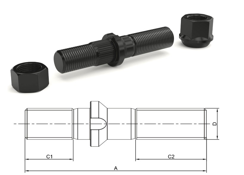 DRS-30224 - BPW DORSE TAKVİYELİ 22X2 FRZ.
