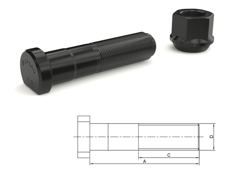 FT-4126-R - FATİH 105-8 ARKA BİJON R