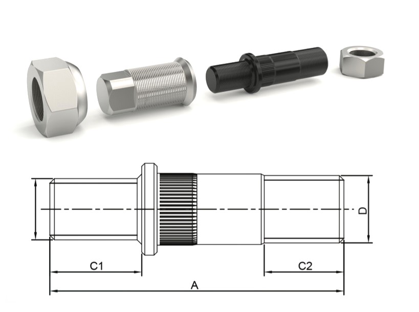 ISB-AB19-L - NQR TURKUAZ ARKA BİJON ORJ. L