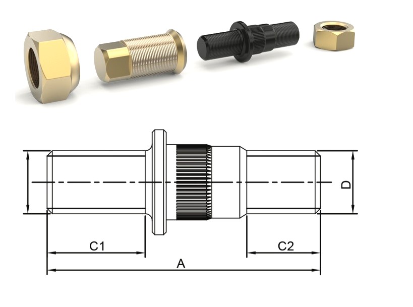 ISB-AB40-R - NPR75 NOVO ARKA BİJON ORJ. R