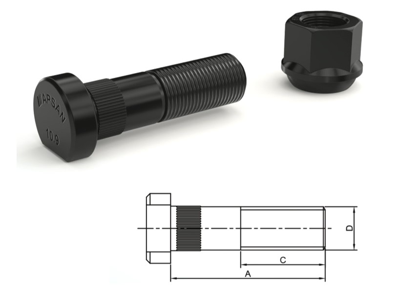 IVC-7127 - 50NC ARKA FARKLI BİJON
