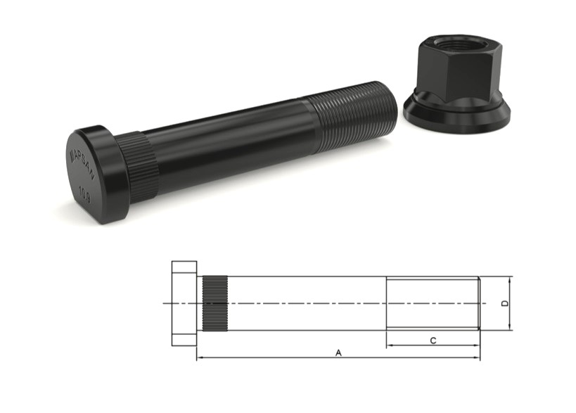 IVC-7153 - IVECO ARKA BİJON 115MM