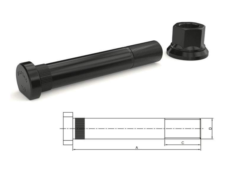 IVC-7154 - IVECO ARKA BİJON 135MM