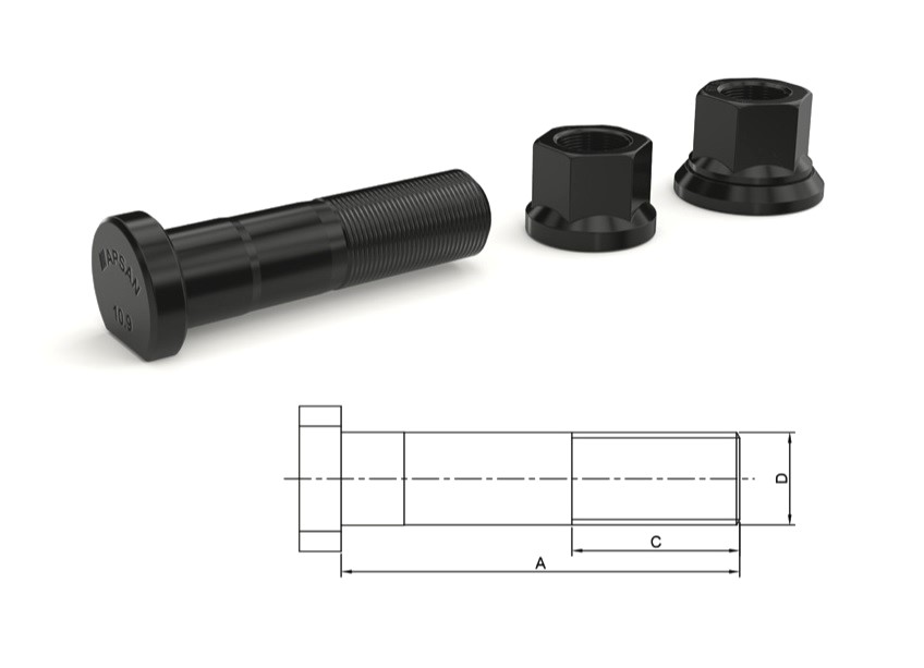 MER-2535 - MERCEDES 352 ÖN BİJON 77mm