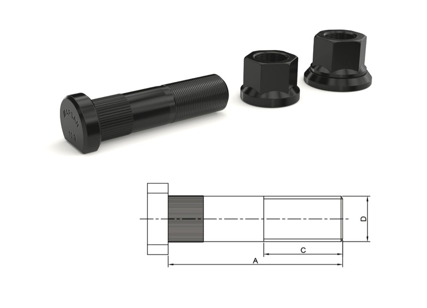 MER-2538 - MERCEDES ÖN BİJON 84mm FRZ.