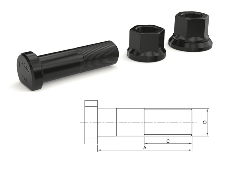 MER-2545 - MERCEDES ÖN BİJON 77mm