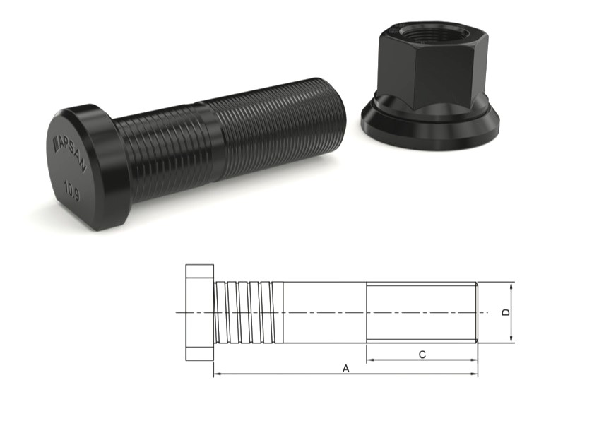 MER-2549 - AXOR ACTROS ÖN BİJON 70mm