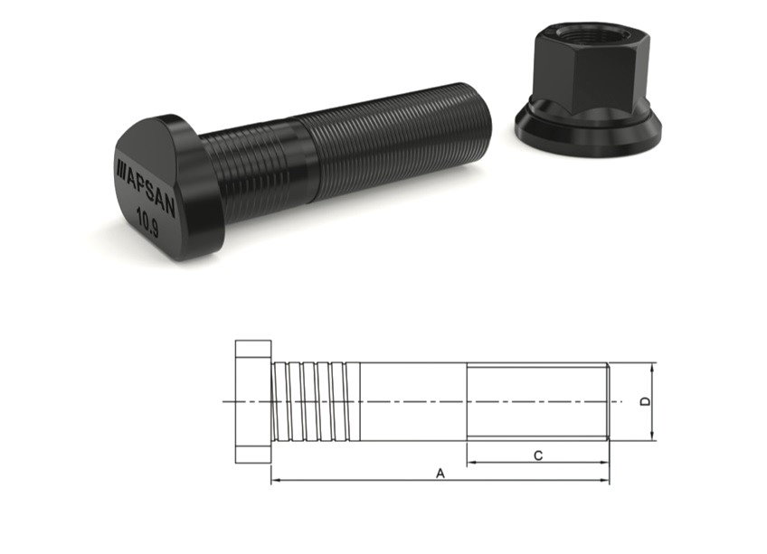 MER-2559 - AXOR ACTROS Ym. ÖN BİJON 70mm