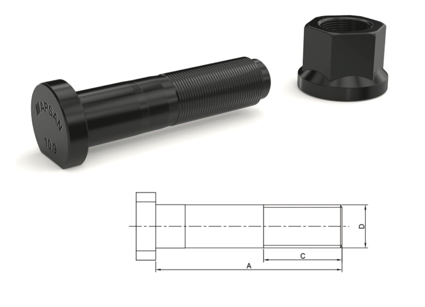 MER-2583 - MERCEDES MB800 ÖN BİJON 73mm