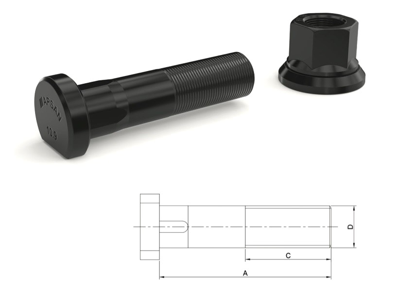 MER-2595 - MERCEDES BLUMAQ 90mm