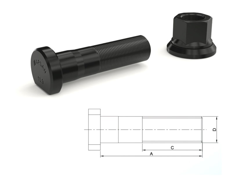 MER-2598 - MERCEDES BLUMAQ ARKA BİJON 85mm