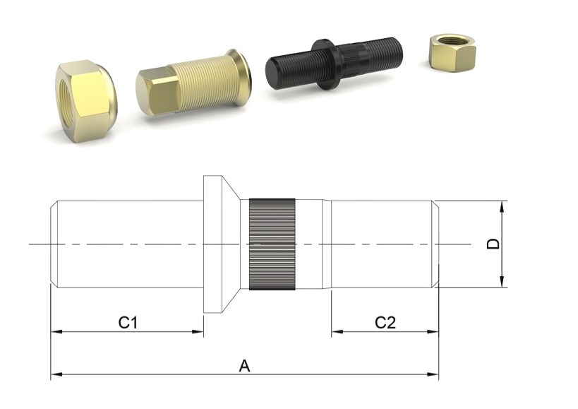 MIT-AB17-R - 444-635-839 ARKA BİJON ORJ. R