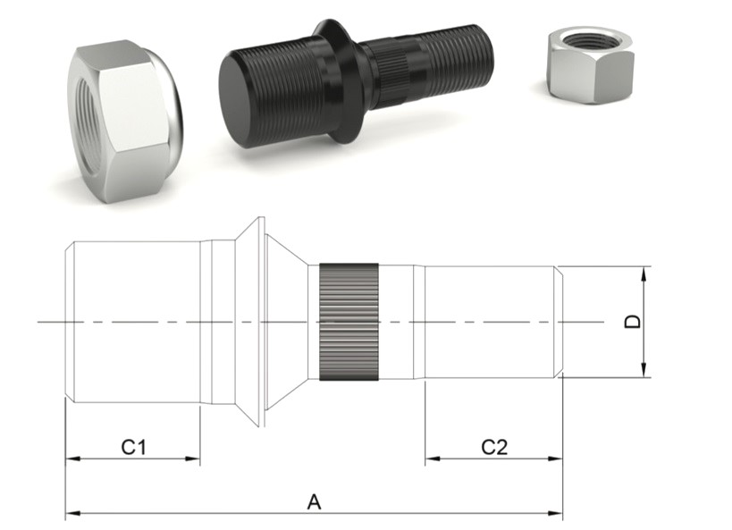 MIT-AB18-L - 444-635-839 ARKA BİJON TEKLİ L