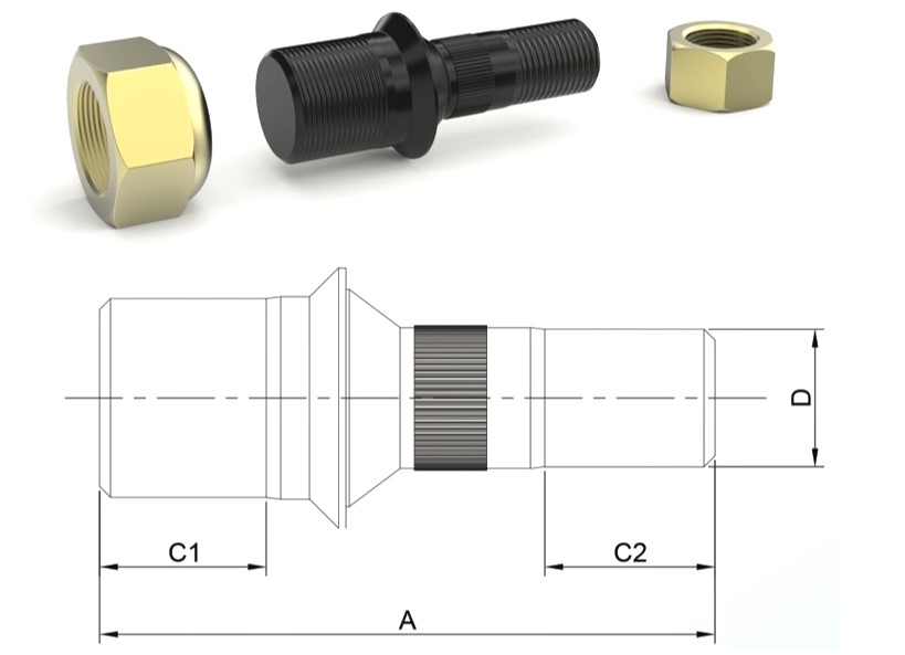 MIT-AB18-R - 444-635-839 ARKA BİJON TEKLİ R