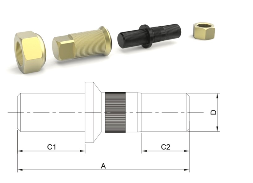 MIT-AB25-R - 449-659-859 ARKA BİJON ORJ. R