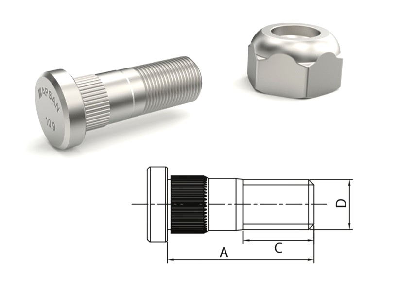MIT-AB45-R-L - MITSUBISHI EURO5 ÖN BİJON R
