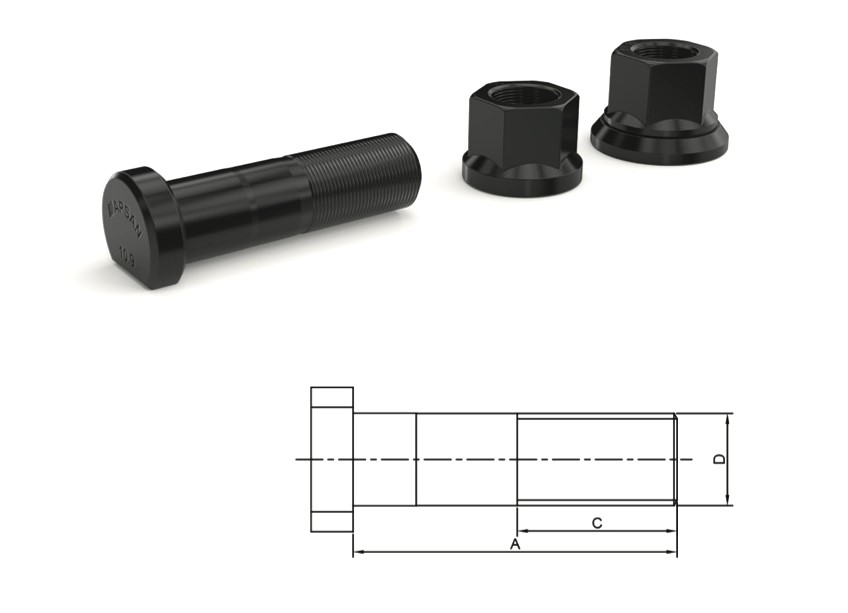 MN-3150 - MAN 20-190 ÖN BİJON 77mm