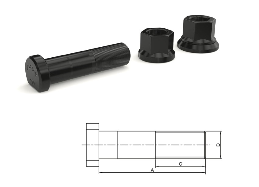 MN-3154 - MAN 22-190 ÖN BİJON 84mm