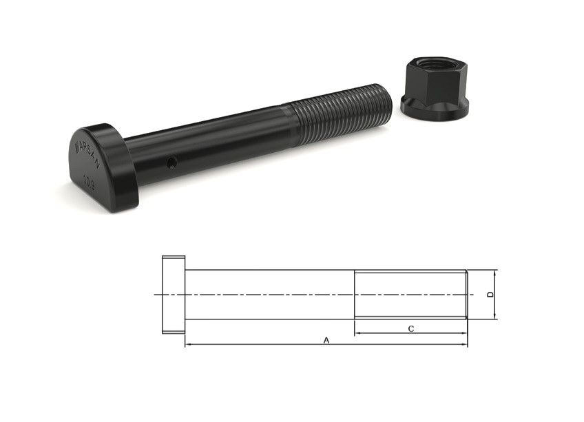 MN-3194 - MAN İSPİT ARKA BİJON 125mm