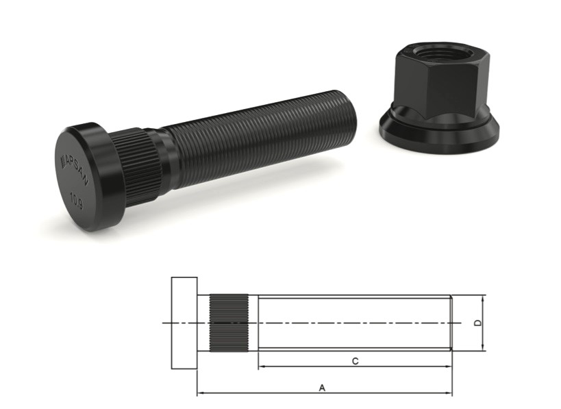 RN-20141 - RENAULT 440-40 ÖN BİJON 88MM