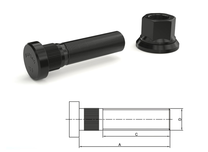 RN-20142 - RENAULT 440-40 ÖN BİJON 90MM