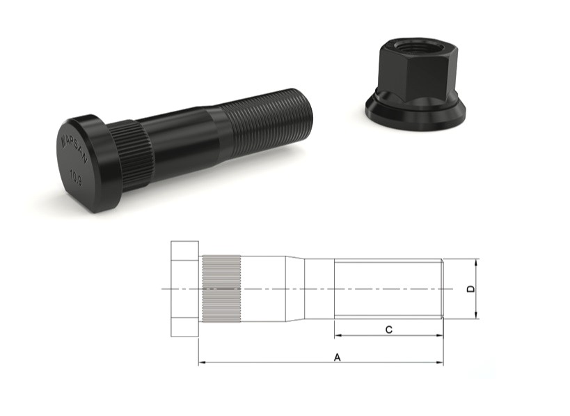 RN-20148 - RENAULT MİDLUM ARKA BİJON 95MM