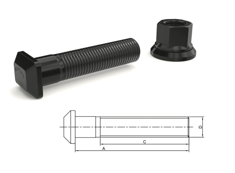 SCN-8126 - SCANIA KARE KAFA ARKA BİJON
