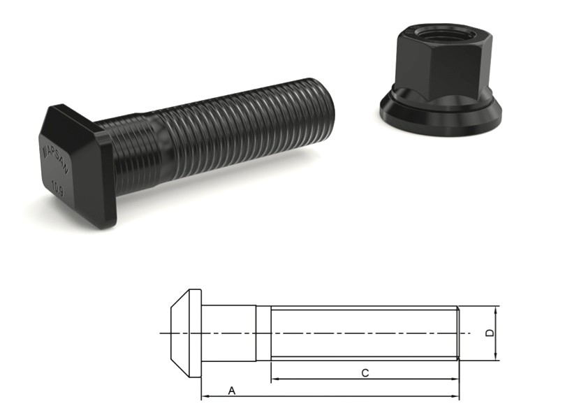 SCN-8127 - SCANIA KARE KAFA DİSK BİJON