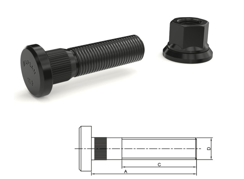 SCN-8129 - SCANIA YM. DİSK ARKA BİJON
