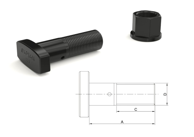 VL-9160 - VOLVO İSPİT BİJON 65MM