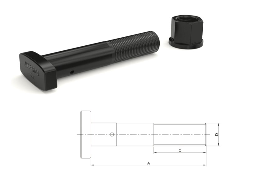 VL-9161 - VOLVO İSPİT BİJON 110MM