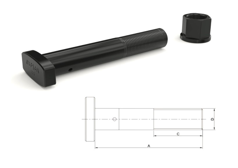 VL-9169 - VOLVO FM ARKA BİJON 130MM